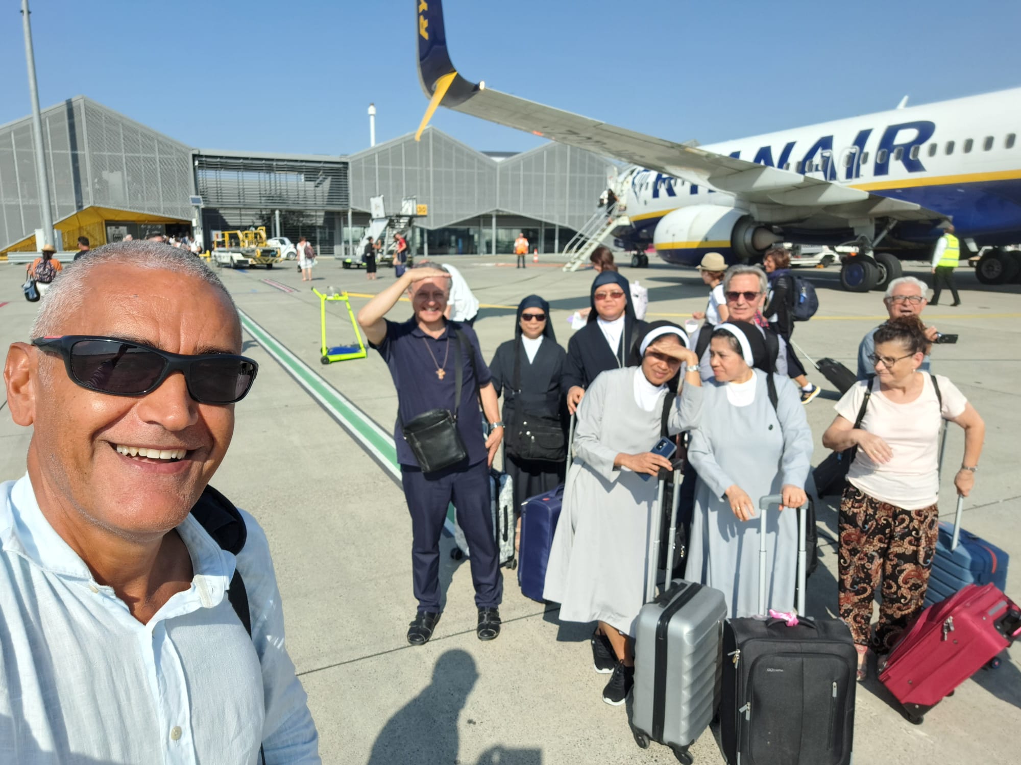 Dopo una disavventura all’aeroporto di Bari. Finalmente a Tolosa.